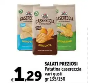 Carrefour Market SALATI PREZIOSI Patatina casereccia vari gusti gr 135/150 offerta