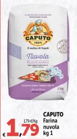 Carrefour Market CAPUTO farina nuvola kg 1 offerta