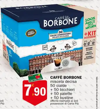 CAFFE BORBONE miscela decisa 50 cialde