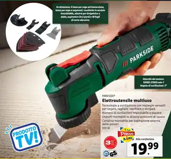 Lidl PARKSIDE Elettroutensile multiuso offerta
