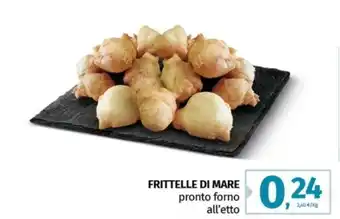 Pam FRITTELLE DI MARE pronto forno all'etto offerta