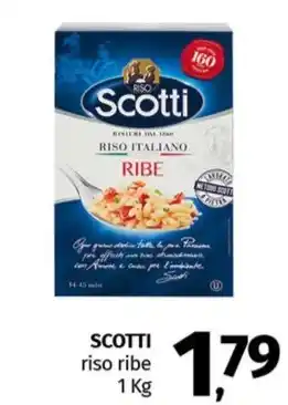 Pam SCOTTI riso ribe 1 kg offerta