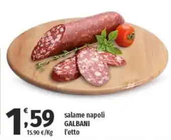 Vivo Supermercati salame napoli GALBANI offerta