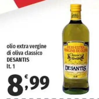 Vivo Supermercati olio extra vergine di oliva classico DESANTIS It. 1 offerta