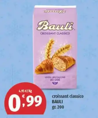 Vivo Supermercati croissant classico BAULI gr. 200 offerta