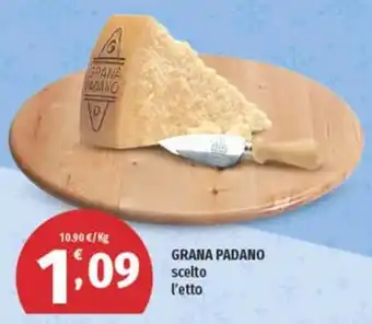 Vivo Supermercati GRANA PADANO scelto l'etto offerta