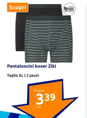 Pantaloncini boxer Ziki