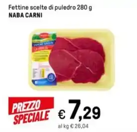 Iper La Grande Fettine scelte di puledro 280 g NABA CARNI offerta