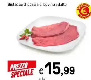 Iper La Grande Bistecca di coscia di bovino adulto offerta