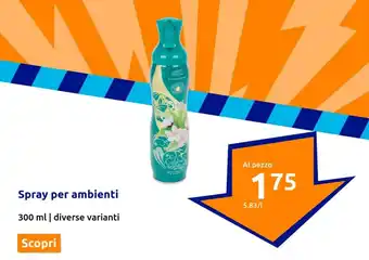 Action Spray per ambienti 300 ml offerta