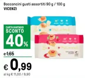 Iper La Grande Bocconcini gusti assortiti 90 g / 100 g VICENZI offerta