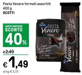 Pasta Venere formati assortiti 400 G SCOTTI