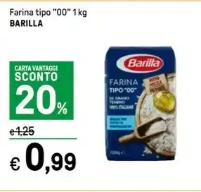 Farina tipo "00" 1 kg BARILLA