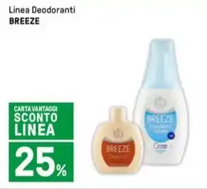 Iper La Grande Linea Deodoranti BREEZE offerta