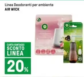 Iper La Grande Linea Deodoranti per ambiente AIR WICK offerta