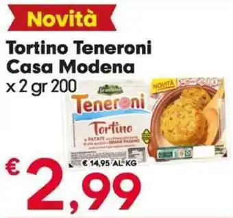 Despar Tortino Teneroni Casa Modena x 2 gr 200 offerta