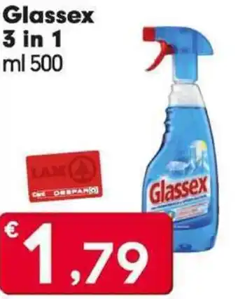 Glassex 3 in 1 ml 500