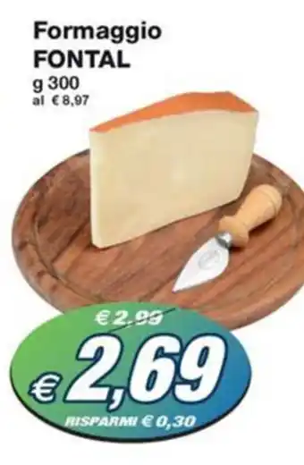 Prix Quality Formaggio FONTAL g 300 offerta