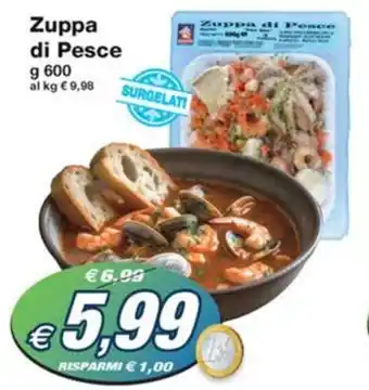 Prix Quality Zuppa di Pesce g 600 offerta