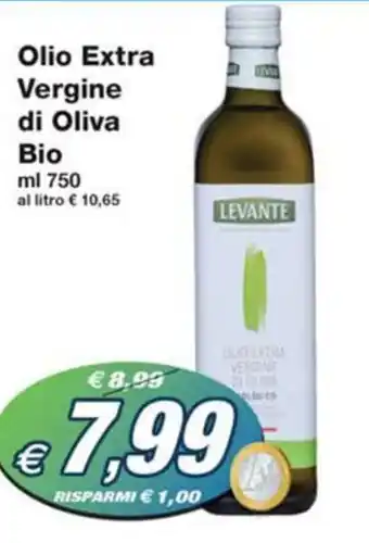 Prix Quality Olio Extra Vergine di Oliva Bio ml 750 offerta