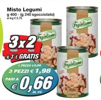 Misto Legumi g 400 - (g 240 sgocciolato)