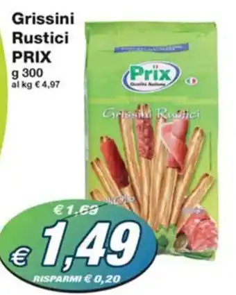 Prix Quality Grissini Rustici PRIX g 300 offerta