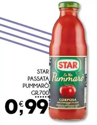 Enne Market STAR PASSATA PUMMARÒ GR. 700 offerta