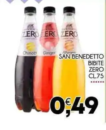 Enne Market SAN BENEDETTO BIBITE ZERO CL75 offerta