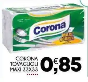 Enne Market CORONA TOVAGLIOLI MAXI 33X33 offerta
