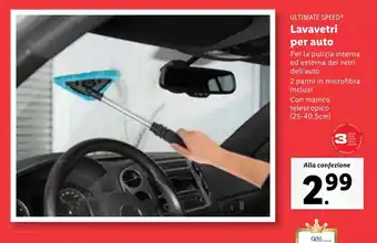 Lidl ULTIMATE SPEED Lavavetri per auto offerta