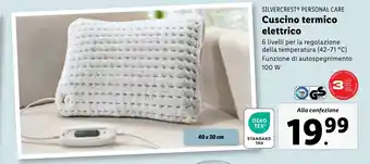 Lidl SILVERCREST PERSONAL CARE Cuscino termico elettrico offerta