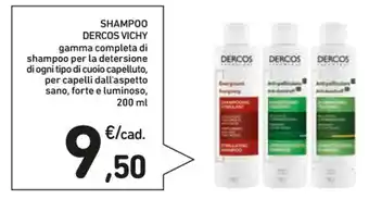 Spazio Conad SHAMPOO DERCOS VICHY 200 ml offerta