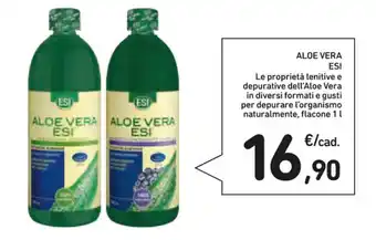 Spazio Conad ALOE VERA ESI flacone 1 l offerta