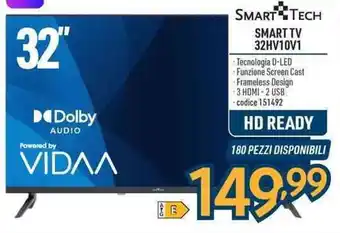 Sinergy SMART TECH SMART TV 32HV10V1 offerta