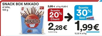 Coop Mikado Snack Box offerta