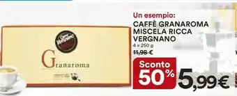 Coop Vergnano Caffe Granaroma Miscela Ricca offerta