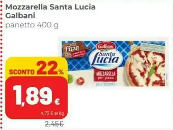 Coop Galbani Santa Lucia Mozzarella offerta