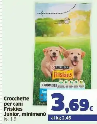 Sigma Purina Friskies Crocchette Per Cani offerta