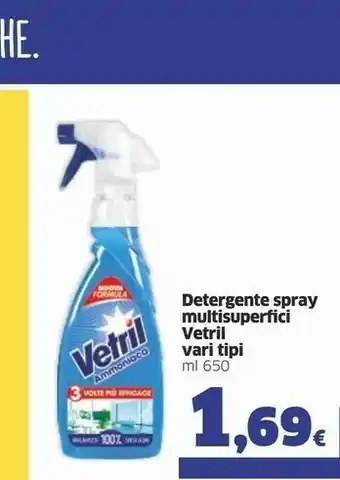 Sigma Vetril Detergente Spray Multisuperfici offerta