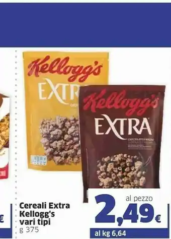 Sigma Kellogg's - Extra Chocolate 375 G(ml) offerta