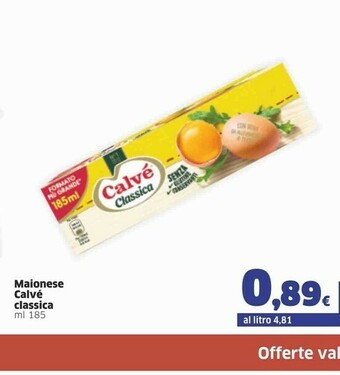 Sigma Calvè Maionese Classica offerta