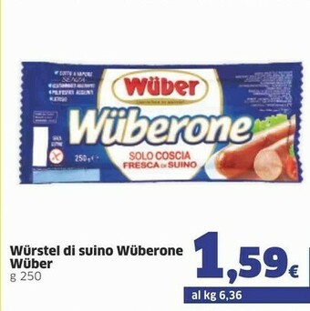 Sigma Wuber One Di Puro Suino 250 G(ml) offerta