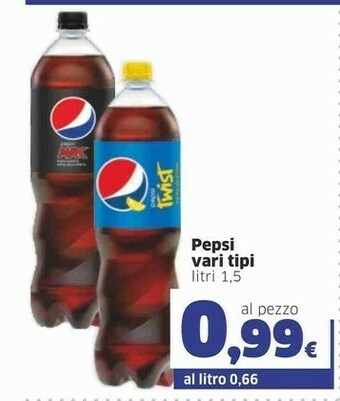 Sigma Pepsi Twist 1500 G(ml) offerta