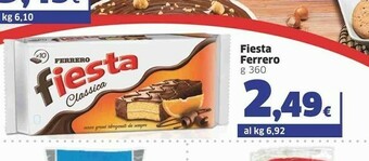 Sigma Ferrero Fiesta offerta