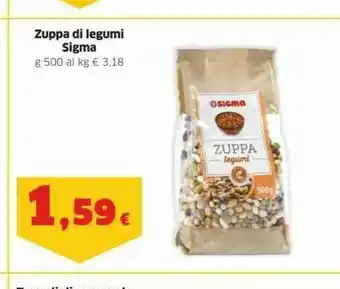 Sigma Sigma Zuppa Di Legumi offerta