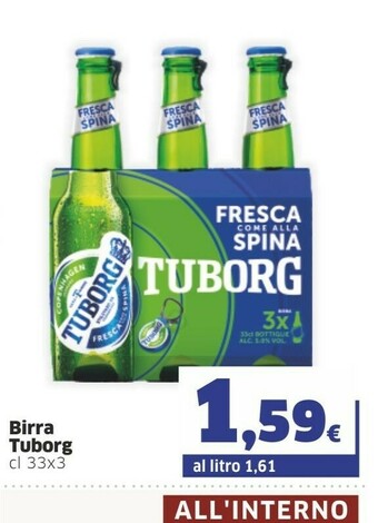 Sigma Tuborg Birra offerta