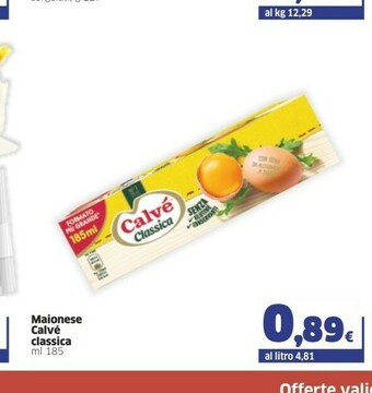 Sigma Calvè Maionese Classica offerta