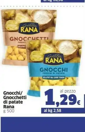 Sigma Giovanni Rana Gnocchi/ Gnocchetti Di Patate offerta