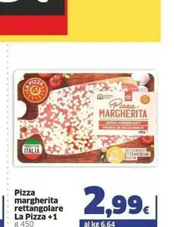 Sigma La Pizza +1 Pizza Margherita Rettangolare offerta