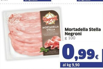 Sigma Negroni Mortadella Stella offerta